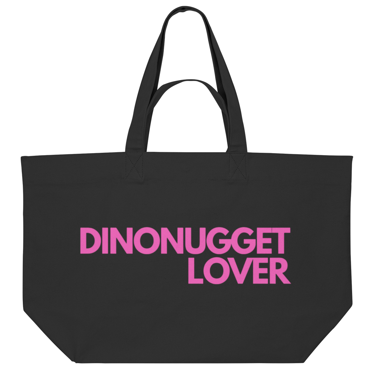 Dinonugget Lover Pink - Organic Shopping-Bag