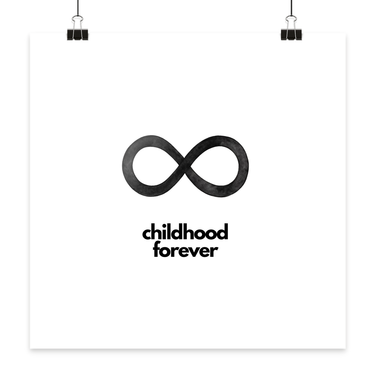 Poster Childhood - Poster 40x40