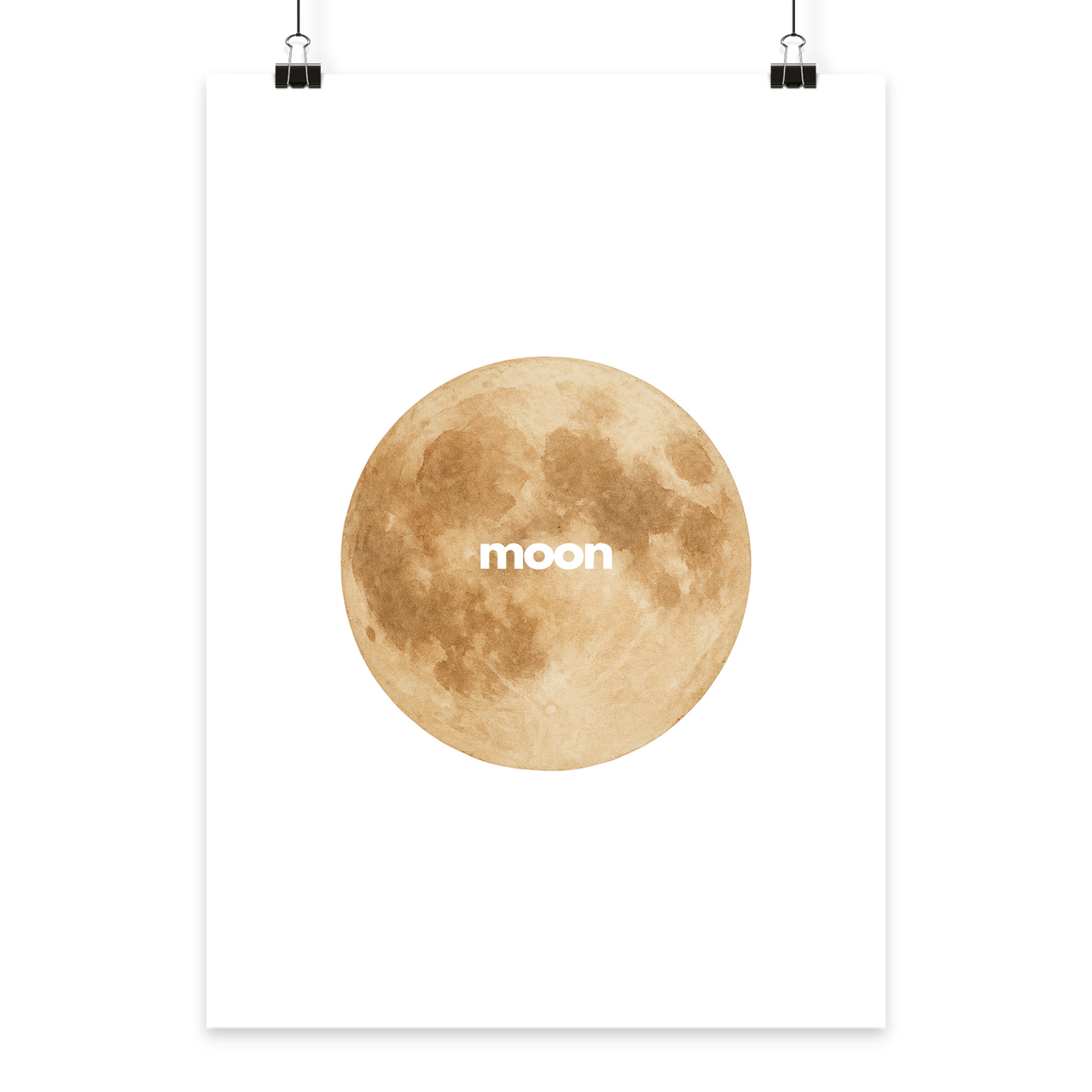 Poster Moon - Poster Din A3 (hoch)