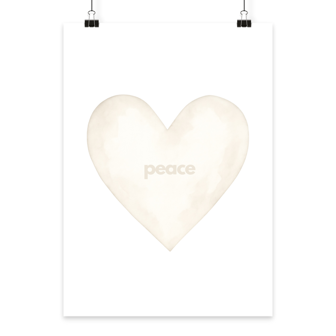 Poster Peace - Poster Din A3 (hoch)