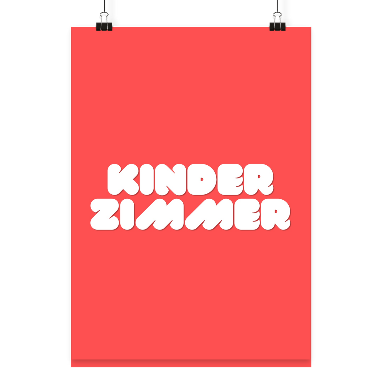 Poster Kinderzimmer II - Poster Din A4 (hoch)