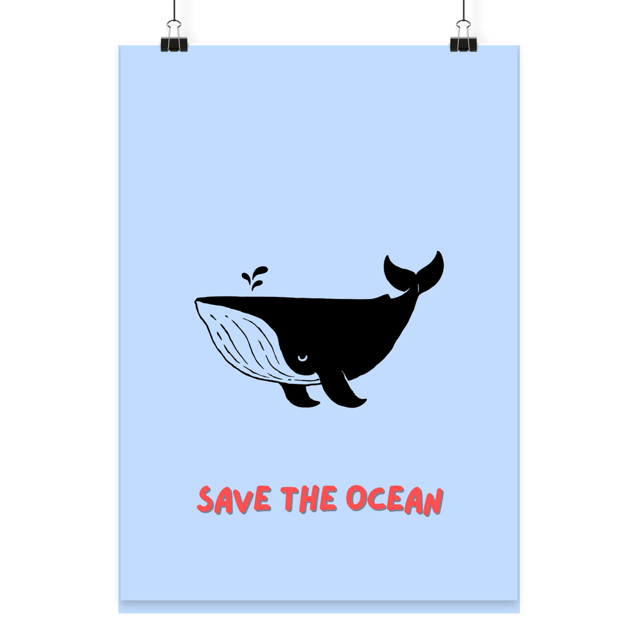 Poster Wal - Poster Din A4 (hoch)