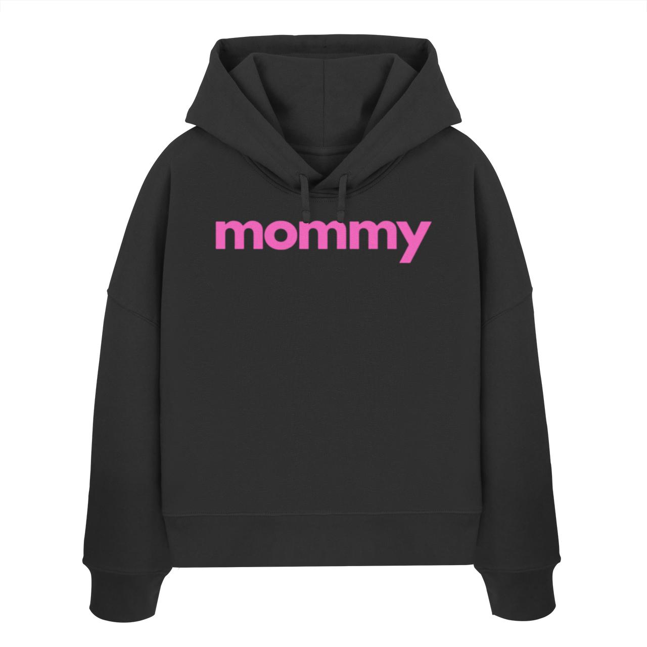 mommy - Womens Organic Boxcut Hoodie